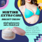 ครีมบำรุงหน้าอก มิสทีน เอ็กซ์ตร้าแคร์ เบรสท์ ครีม Mistine Extra Care Breast Cream 100g.