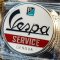 เพลท VESPA SERVICE SILVER