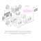 CubeSA 60Pro ac : A powerful sector antenna to connect multiple 60 GHz devices. Quick and easy networking for all kinds of pop-up events and distances up to 800m.