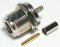 N female crimp 58 bulkhead