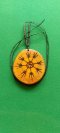 เครื่องรางไอจิสชัลเมอร์ Ægishjálmr + เวกวีซีร์ Vegvísir (ไม้ต้นคูณ)