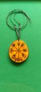 เครื่องรางไอจิสชัลเมอร์ Ægishjálmr + เวกวีซีร์ Vegvísir (ไม้ต้นคูณ)