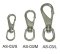 Snap Carabiner Swivel Zeepro Stainless 316