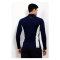 Rash Guard Long Sleeve Zeepro Men With Low Collar Navy White