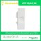 Schneider Electric M3T1RJ6M_WE AvatarOn A เต้ารับคอมพิวเตอร์ CAT 6 พร้อมม่านนิรภัย สีขาว