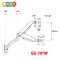 ขาตั้งจอมอนิเตอร์ 1 จอ (Gas Spring) BDEE รุ่น GS-701W (แบบติดผนัง)