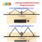 ขาตั้งจอมอนิเตอร์ 3 จอ BDEE รุ่น MS-3303XL สำหรับจอ 13-32 นิ้ว (แบบยึดขอบโต๊ะ)