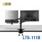 ขาตั้งจอมอนิเตอร์+โน๊ตบุ๊ค (แบบยึดขอบโต๊ะ) BDEE รุ่น LTS-111B (มี 2 แขน) สีดำ