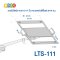 ขาตั้งจอมอนิเตอร์+โน๊ตบุ๊ค (แบบยึดขอบโต๊ะ) BDEE รุ่น LTS-111B (มี 2 แขน) สีดำ