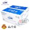 สายแลน CAT 6 (มีสลิง)+(เปลือกหุ้ม 2 ชั้น) 100 เมตร ยี่ห้อ LINK รุ่น US-9106MD-1