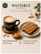 HOT COFFEE-DRIP LATTE+PEANUT BUTTER SOURDOUGH