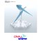 FIGURE-RISE EFFECT JET EFFECT - CLEAR BLUE