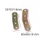 ฉากยึดตัว- L*5*5*1.8cm