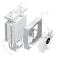 Segotep AIR COOLER CPU Model LUMOS G6  WHITE