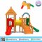 เครื่องเล่นสนามไม้ WOODY SLIDE by Sealplay
