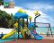 เครื่องเล่นสนาม A ชุดแฮปปี้เวลล์ 3 สวิง-เครื่องเล่นสนาม กระดานลื่น สไลเดอร์ by Sealplay