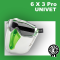 หน้ากากเซฟตี้ไร้ฝ้า UNIVET 6X3 Pro