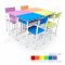 ชุดโต๊ะเก้าอี้นักเรียนสี