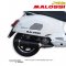 MALOSSI EXHAUST SYSTEM RX BLACK