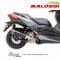 MALOSSI EXHAUST SYSTEM RX BLACK