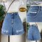 ♥️ รหัสGD53 ▪️ป้าย No excuses  ▪️ เอว 35" สะโพก 45" ต้นขา 28" ▪️เป้า 12.5" ยาว 15" (นิ้ว)