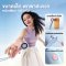 พัดลมพกพามาพร้อมแผ่นทำความเย็น Sothing Handheld Fan Ice-09 - เลือกสี