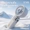 พัดลมพกพาพับได้พร้อมแผ่นทำความเย็นและพาวเวอร์แบงค์ Sothing Power Bank Handheld Fan Ice Z Power 2 - เลือกสี