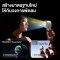 พัดลมพกพาพร้อมกระจกและไฟRGB Sothing Colorful Light Handheld - เลือกสี