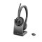 Poly Voyager 4320 Microsoft Certified HS+BT700 dongle +Charging Stand