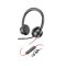 Poly BW 8225 Microsoft Certified Stereo USB-C HS +USB-C/A