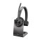 Poly Voyager 4310 UC Monaural Headset +BT700 USB-A Adapter +Charging Stand