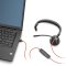 Poly Blackwire 3310 Microsoft Certified Monaural USB-C/A Headse