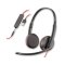 Poly Blackwire 3325 Stereo USB-C Headset +3.5mm Plug +USB-C/A Adapter