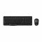 Rapoo Keyboard&Mouse Wireless X1800S Black