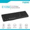Rapoo Keyboard Wireless E1050 Black