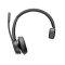Poly Voyager 4310 UC Monaural Headset +BT700 USB-A Adapter +Charging Stand