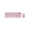 Micropack Keyboard & Mouse Wireless KM-232W Pink