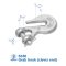 Grab hook (clevis end)