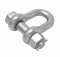 Oversize D-shackle (nut and cutter pin)