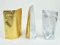2301 Laminated Stand Bag: Clear Front with Gold Back 16*23.5 cm@50