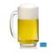 PLAYBOY BEER MUG 357 ml