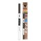 Mee Slim Triangle Eyebrow Pencil with Spiral Brush 01 DARK WOOD