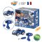 รถตำรวจบังคับวิทยุ DIY ประกอบเอง RC police car รุ่น 9023 ยี่ห้อ Buki France