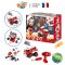 รถดับเพลิงบังคับวิทยุ DIYประกอบเอง Fire truck RC รุ่น 9022 ยี่ห้อ Buki France