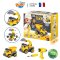 รถบรรทุกก่อสร้าง รถตักดิน & รถดัมพ์ Construction truck RC รุ่น 9020 ยี่ห้อ Buki France