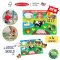พัซเซิลไม้หมุดจับ มีตุ่ม รุ่นฟาร์ม  Farm Wooden Peg Puzzle - 8 pcs รุ่น 9050 ยี่ห้อ Melissa & Doug