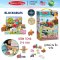 บล๊อกไม้ ตัวต่อ ชิ้นใหญ่ รุ่นฟาร์ม Blockables Farm Play Set รุ่น 50278 ยี่ห้อ Melissa & Doug
