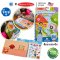 สติกเกอร์รียูส รุ่น "Places Blue Loves" Blue's Clues & You! Restickable Stickers Pad รุ่น 33003  ยี่ห้อ Melissa & Doug