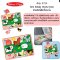 จิ๊กซอว์ พัซเซิลชิ้นใหญ่ รุ่นฟาร์ม  Farm Animals Chunky Puzzle - 8 Pieces รุ่น 3723 ยี่ห้อ Melissa & Doug