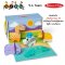 บล๊อกไม้ ตัวต่อ ชิ้นใหญ่ รุ่นซาฟารี Blockables Safari Play Set รุ่น 50171 ยี่ห้อ Melissa & Doug